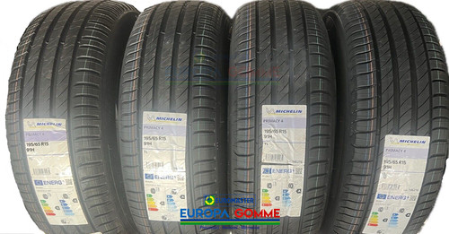 Kit michelin 195 r15 91v - 4x,